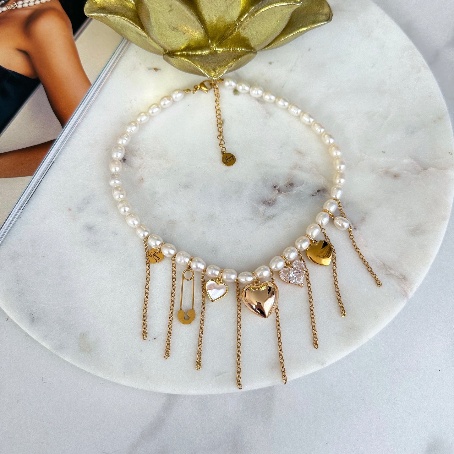 Love theme Heart necklace