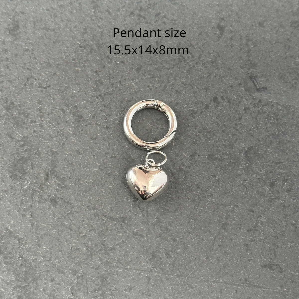 Necklace charm (small heart)