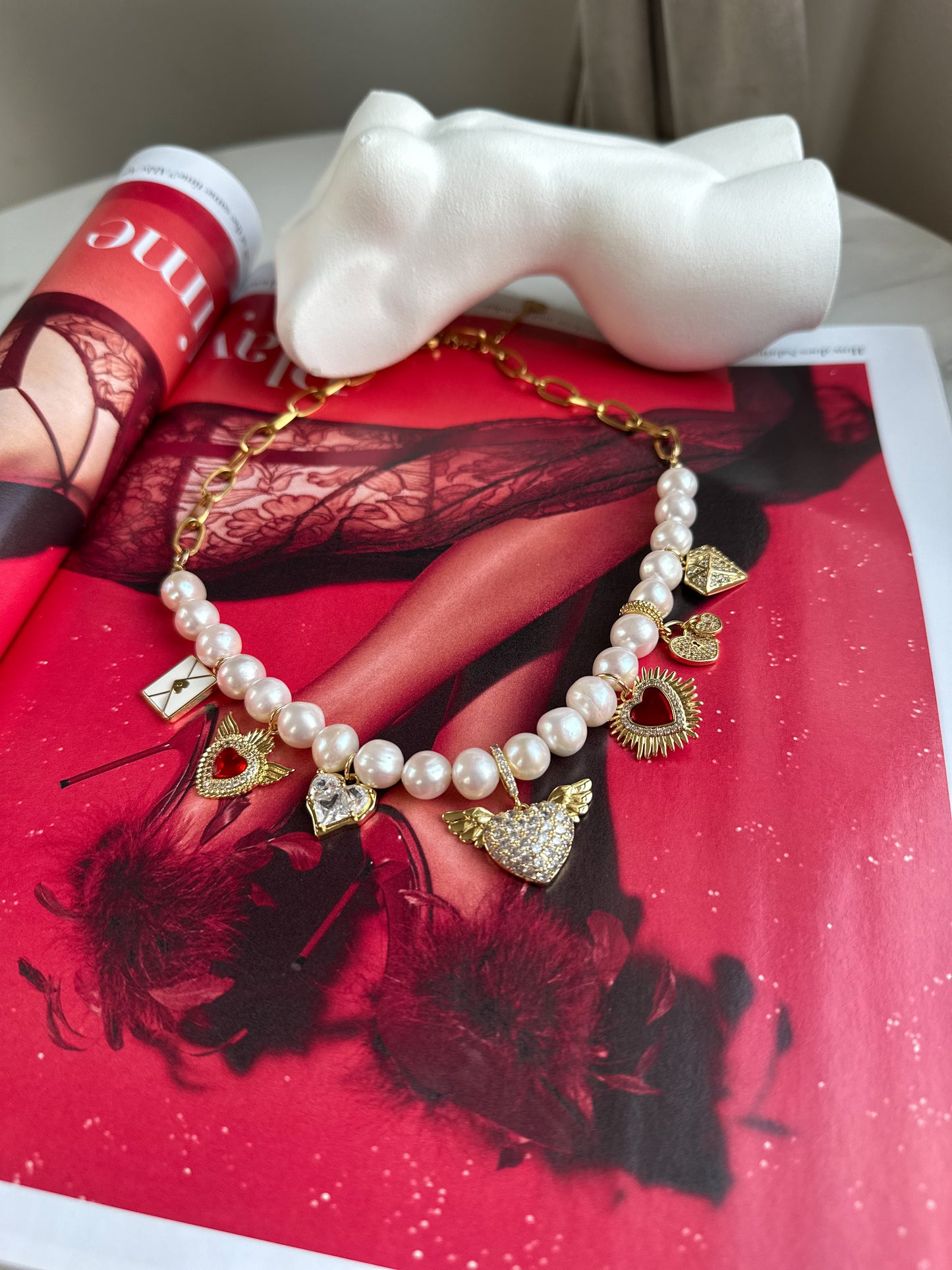 “In love” necklace