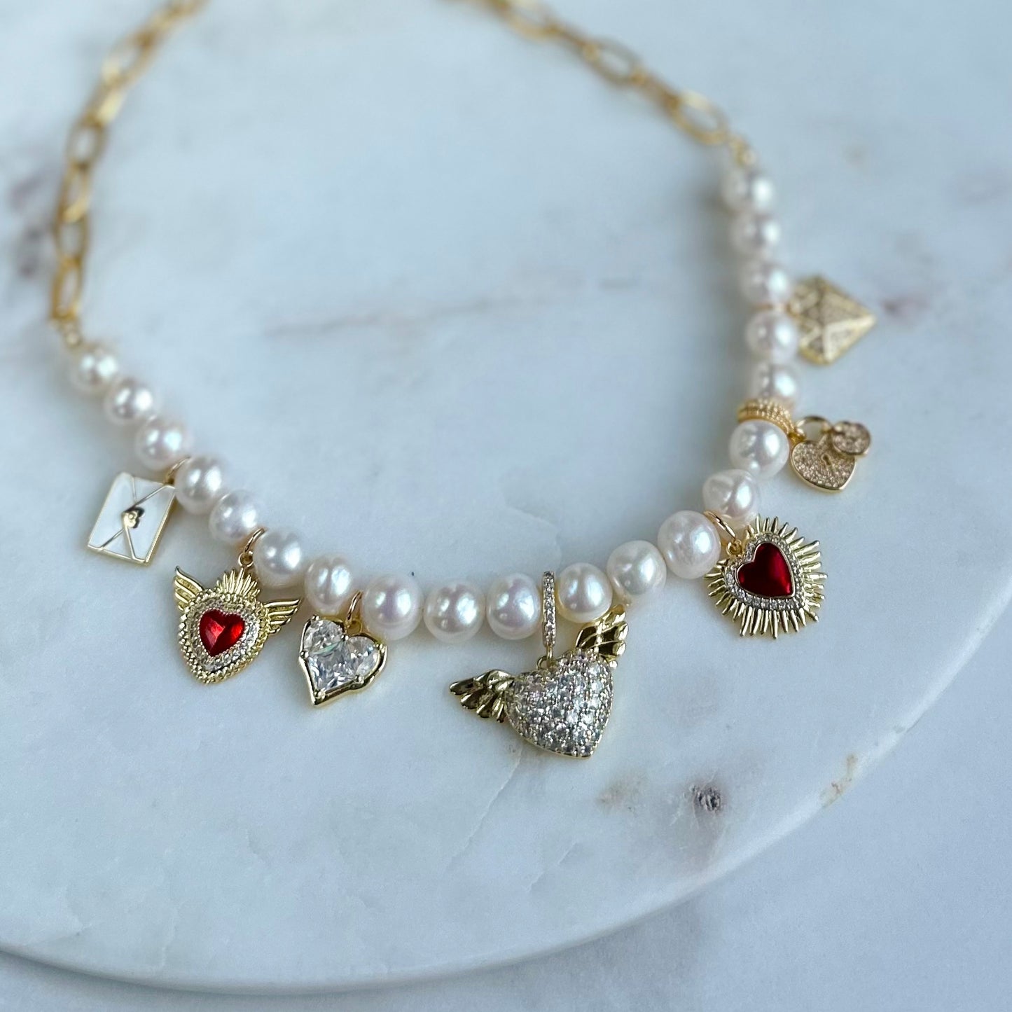 “In love” necklace