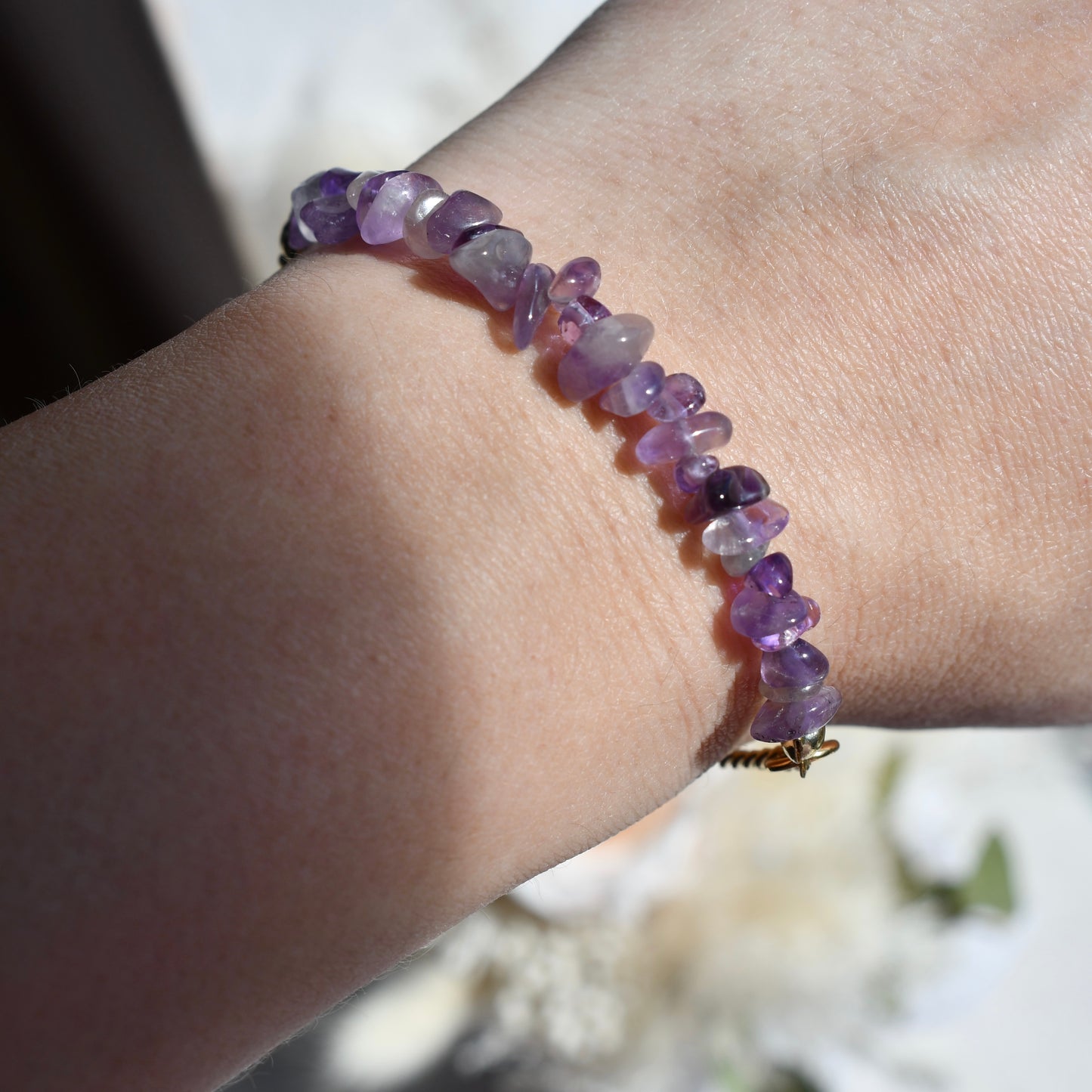 Birthstone bracelet - February - AMETHYST
