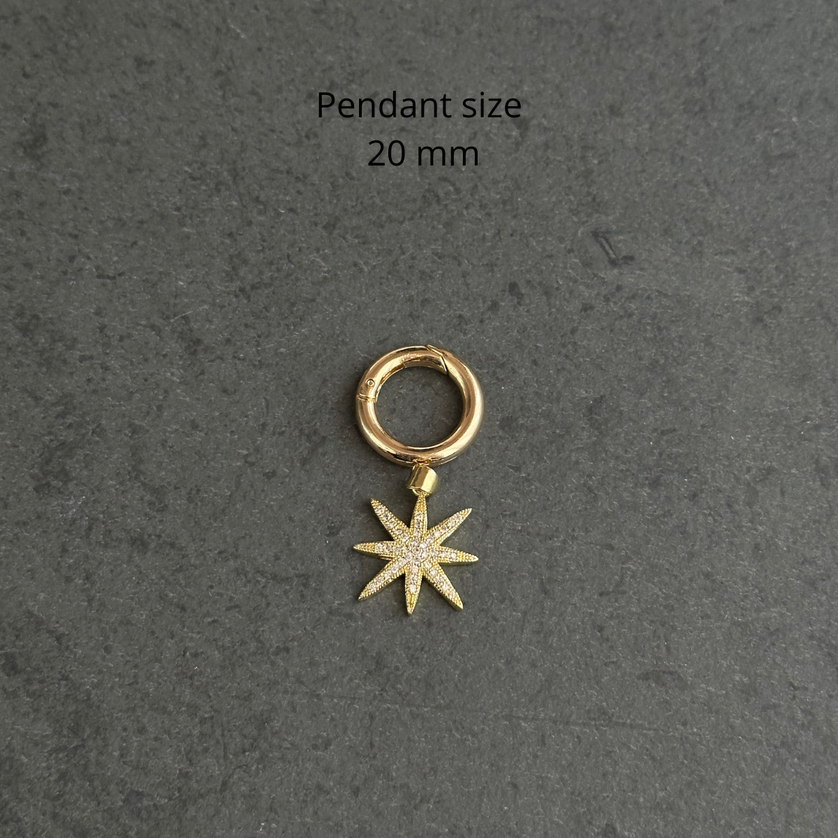Necklace charm ( star )