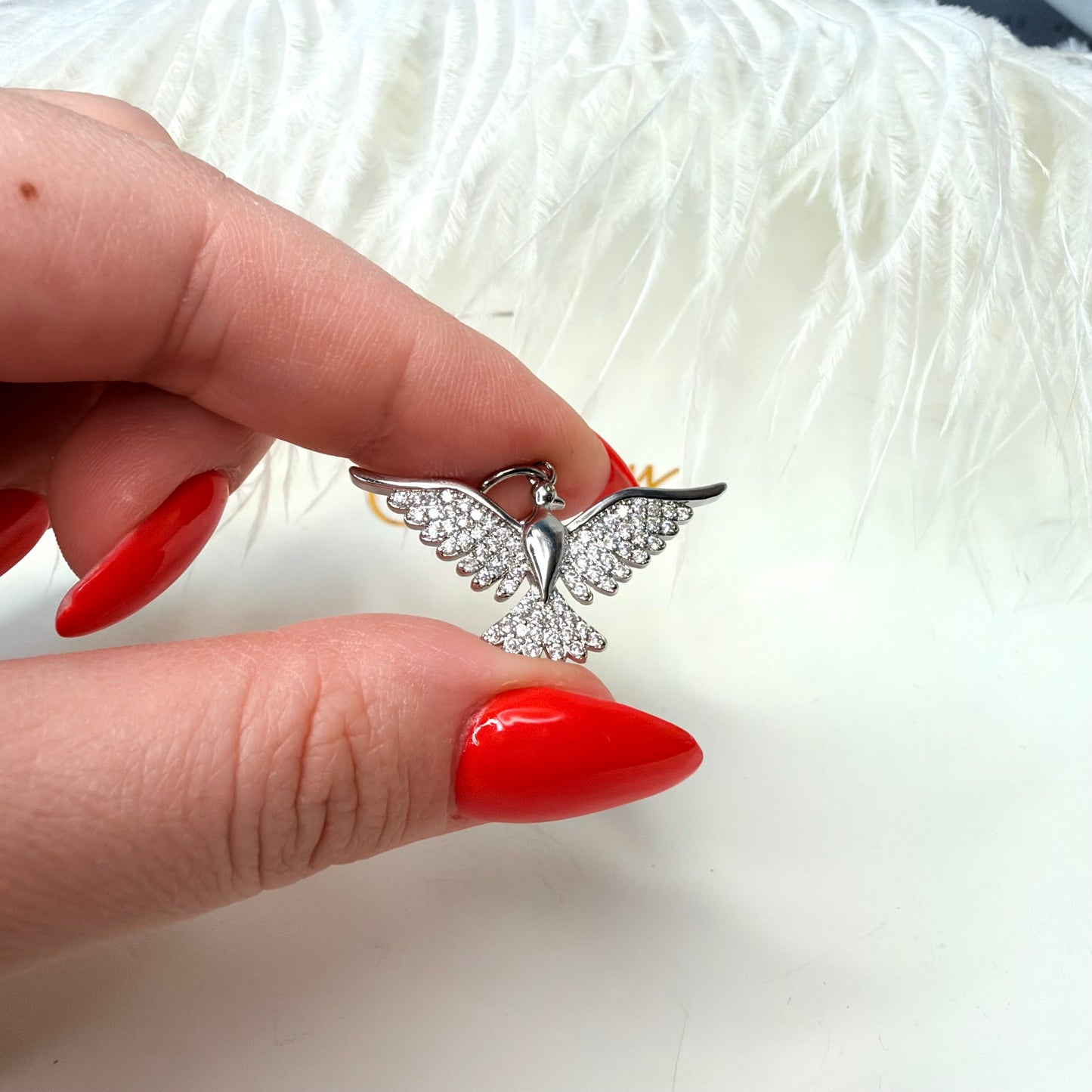 Bird charm 1 pc