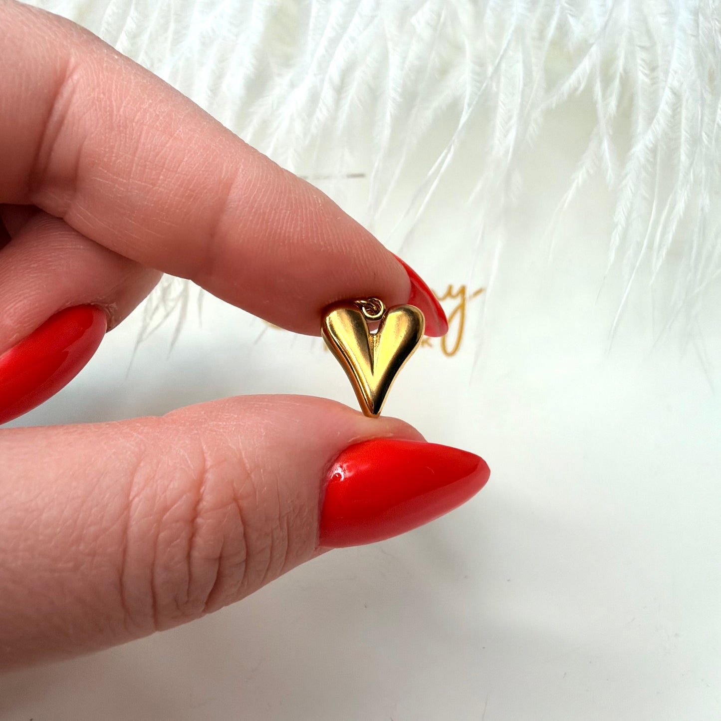 Heart charm 1 pc