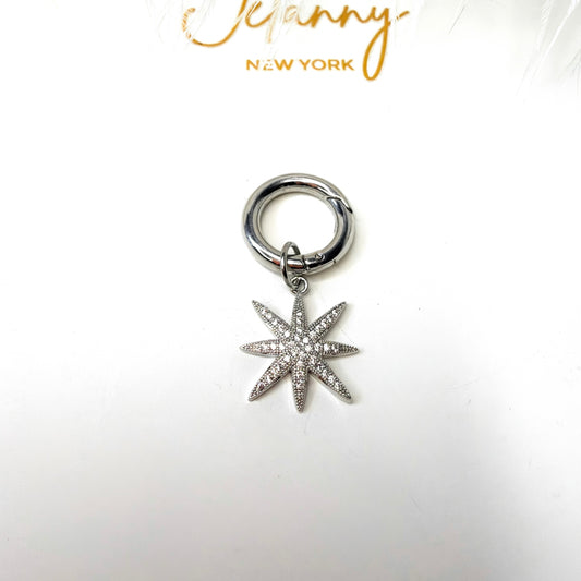 Medium star charm 1 pc
