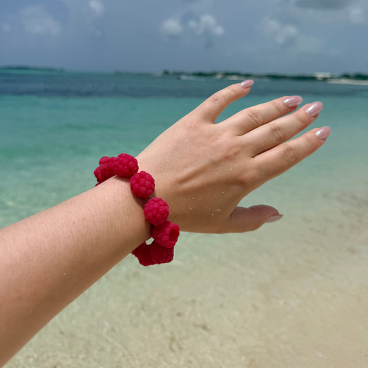 Viral raspberries bracelet