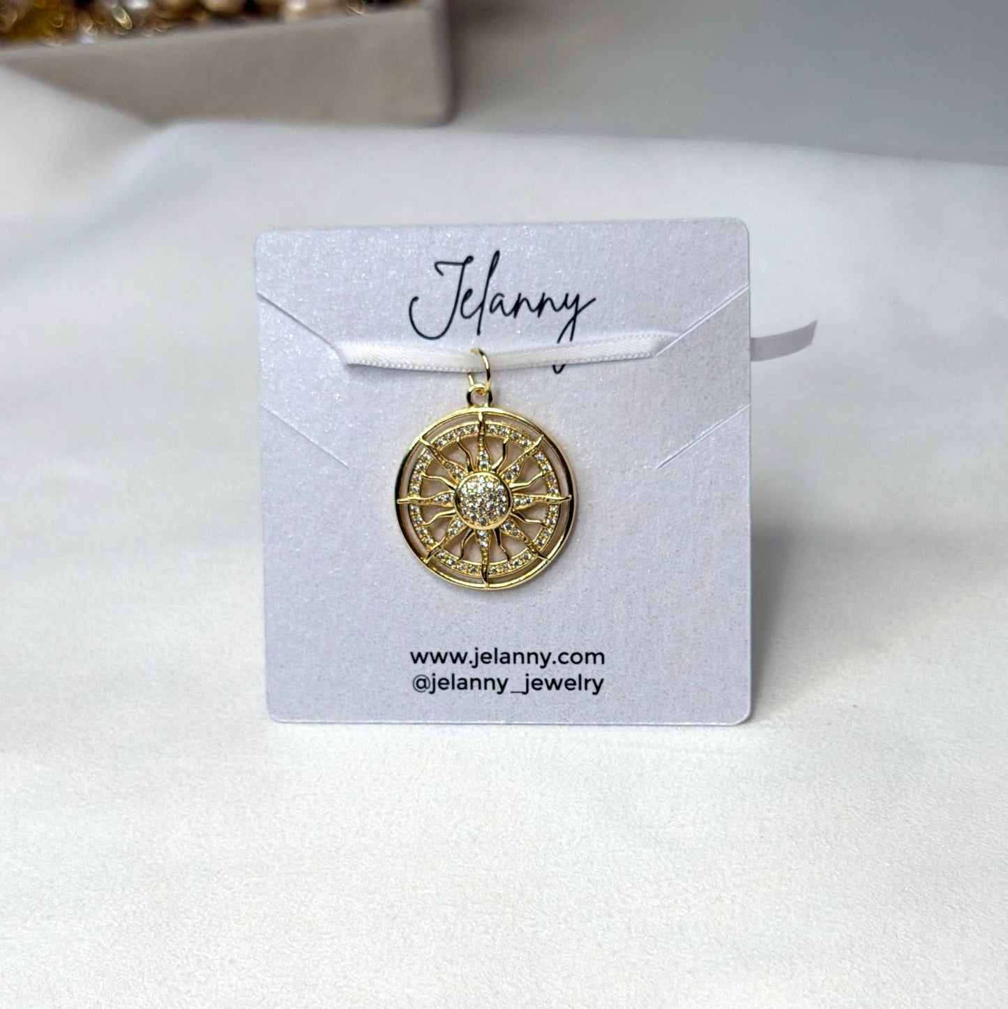Sun charm 1 pc