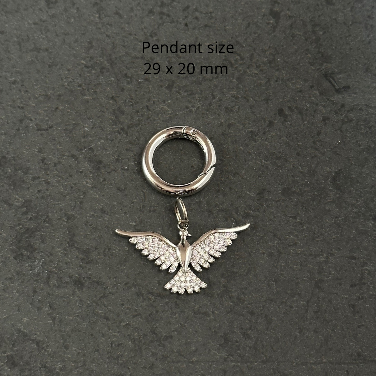 Necklace charm (bird)