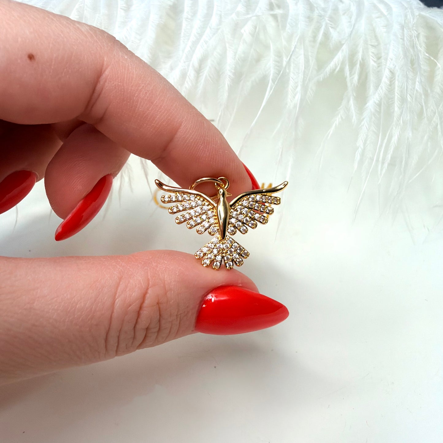 Bird charm 1 pc