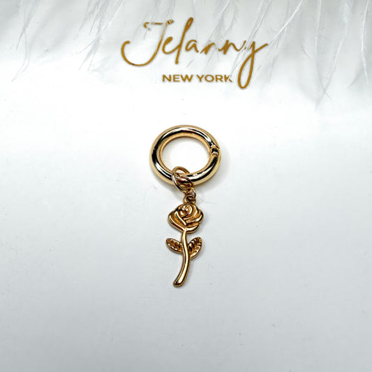 Rose charm 1 pc
