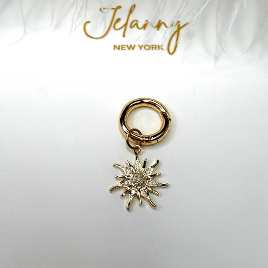 Medium sun charm 1 pc