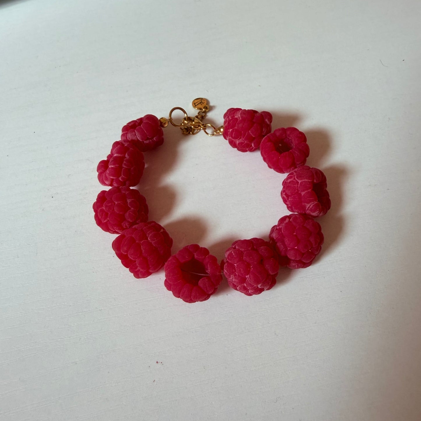 Viral raspberries bracelet