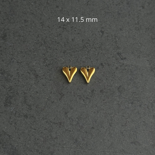 Earring charm 2 pcs