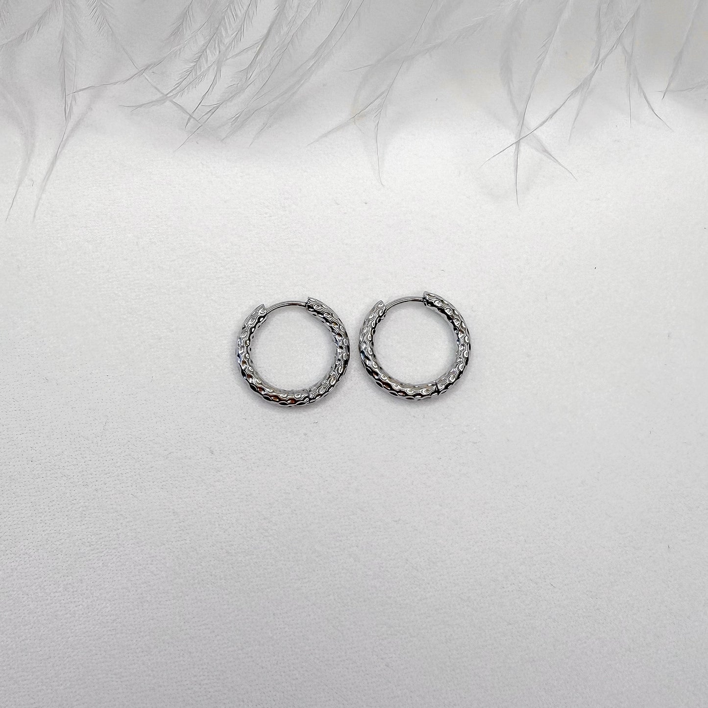 modern hoop earrings women