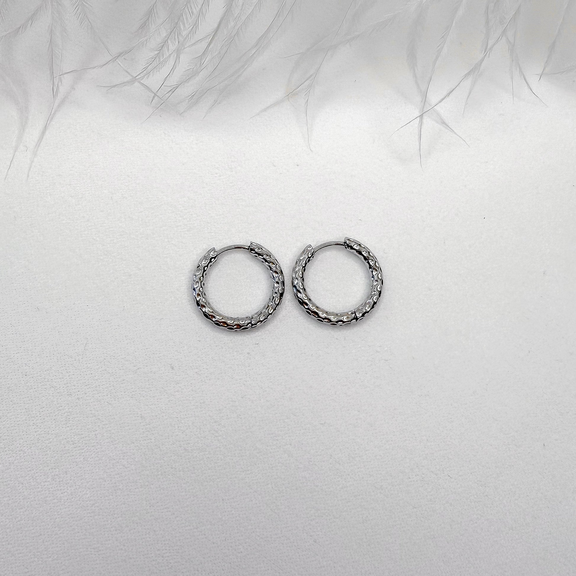 modern hoop earrings women