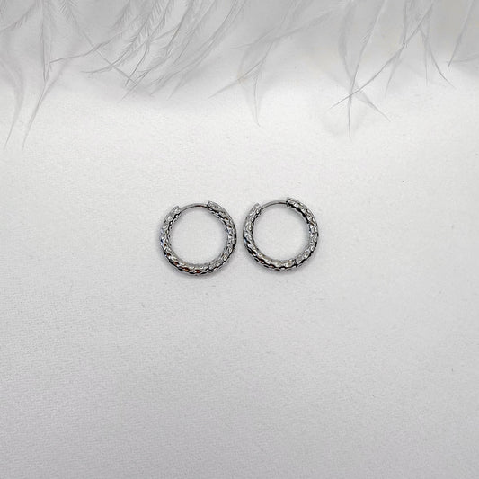 modern hoop earrings women