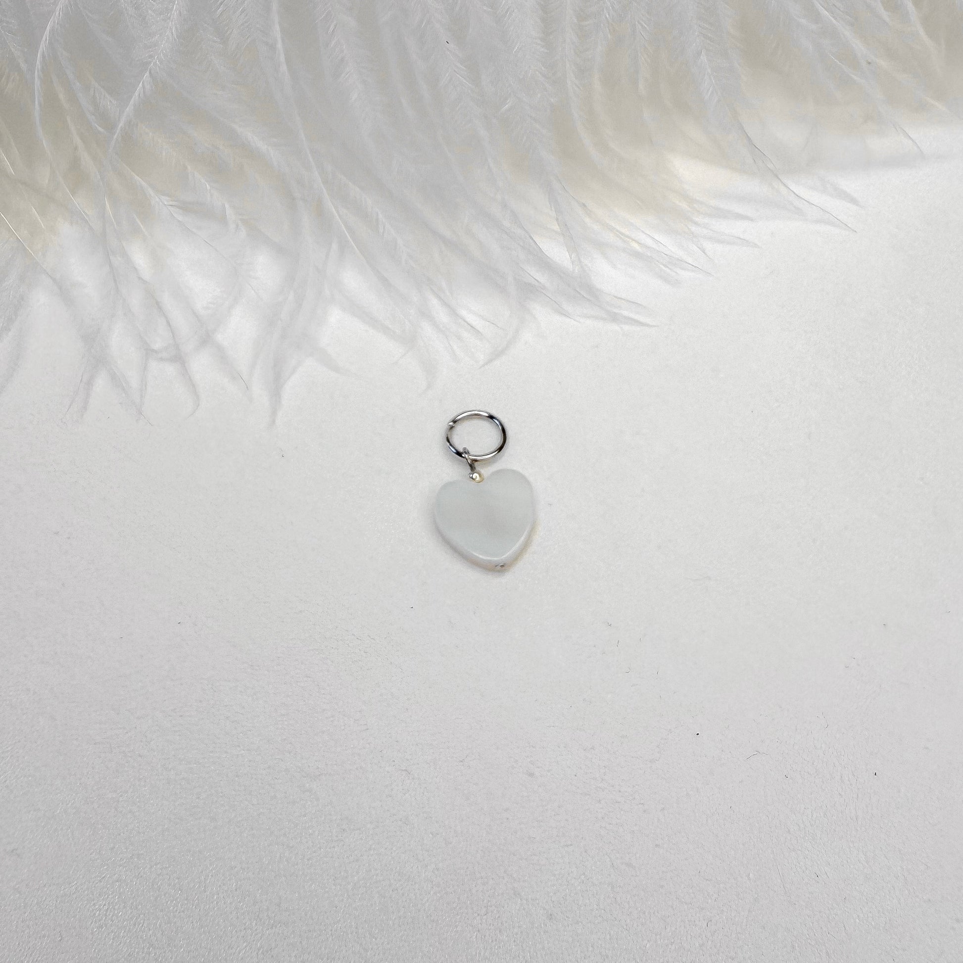 interchangeable heart charm gold plated necklace
