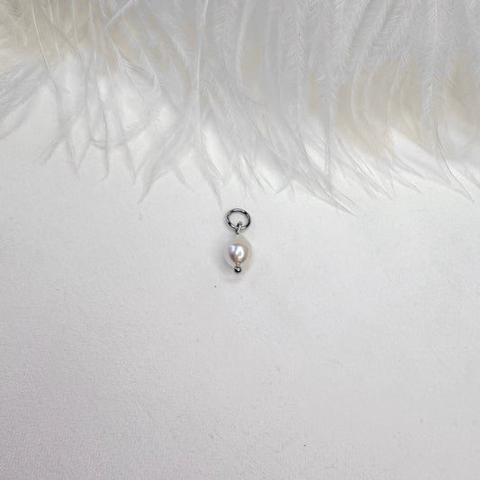 interchangeable pearl charm for necklace