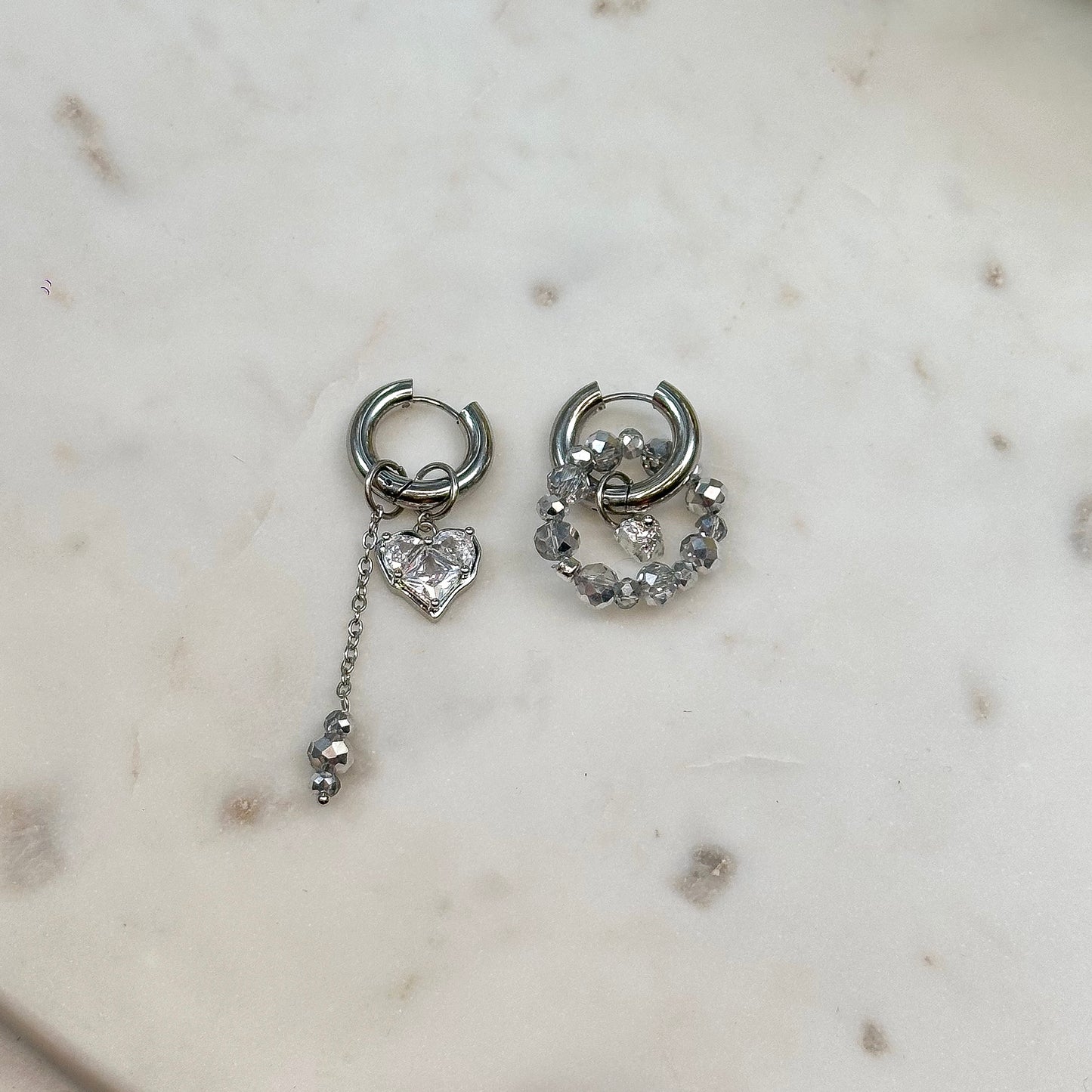 "Grunge" necklace (silver)